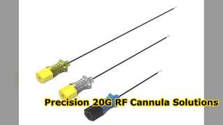 고급 신경 시술을 위한 일회용 20G RF 캐뉼라