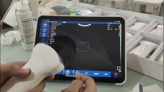 무선 휴대용 초음파 192 요소 POCUS 시스템