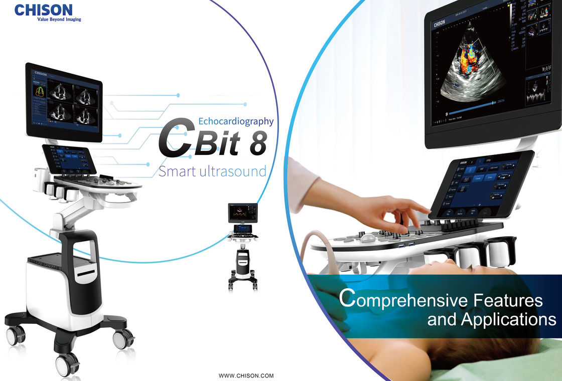 고주파 손수레 컬러 도플러 치슨 초음파 기계 CBit 8